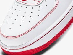 Giày Nike AF 1 Low White University Red - CV1724-100